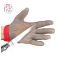 CE одобренные бойни против вырезания сетки из нержавеющей стали цепные мясные перчатки